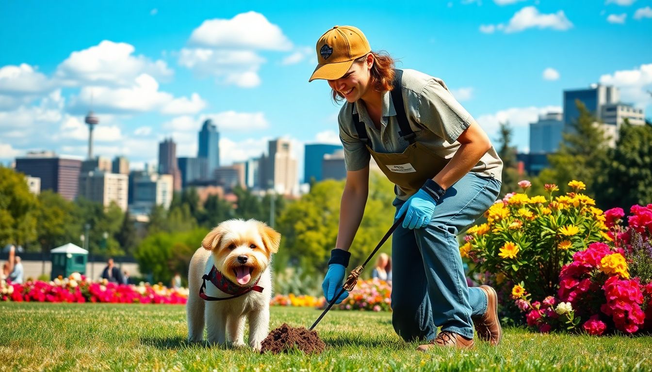 clean up dog poop