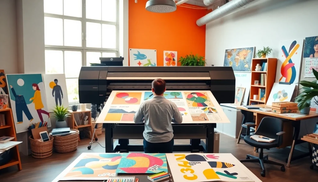 poster machine for schools