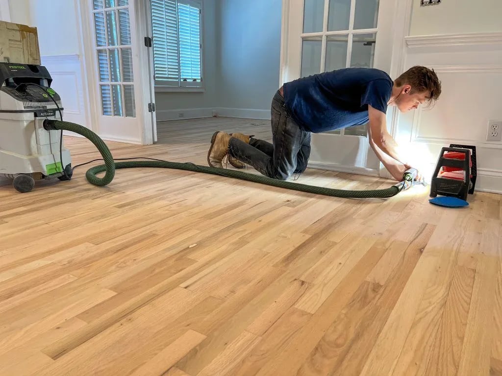 Hardwood Floor Refinishing near me