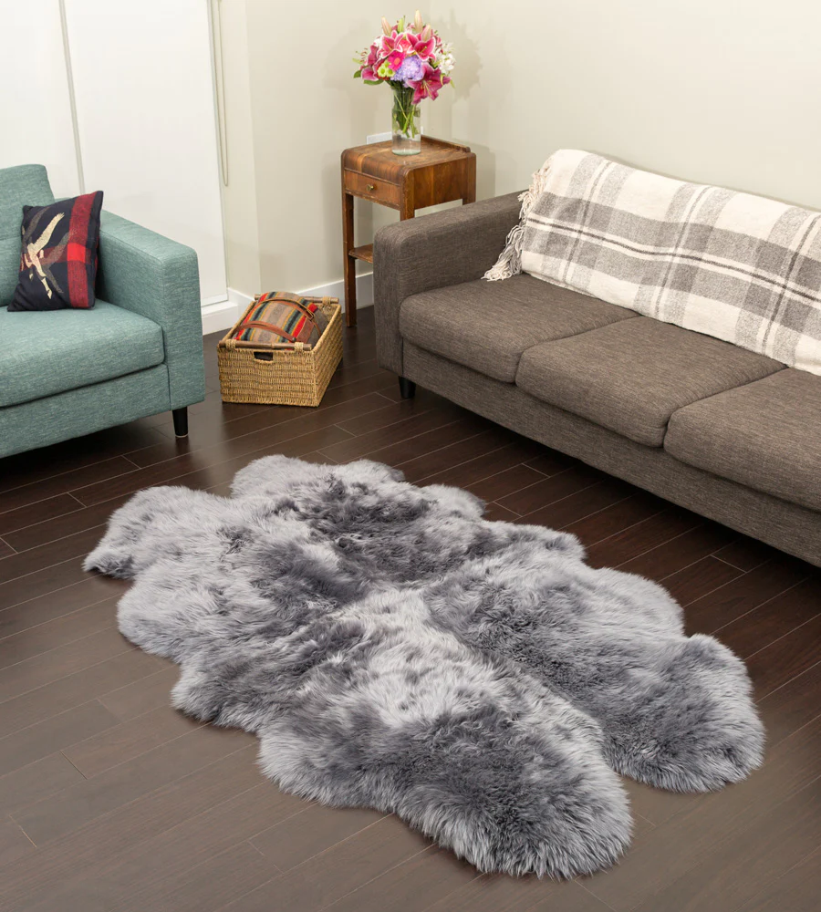 sheepskin rug