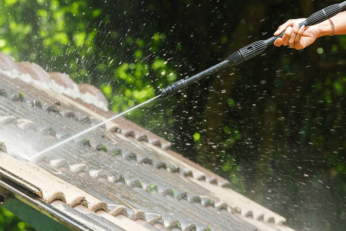 pressure washing