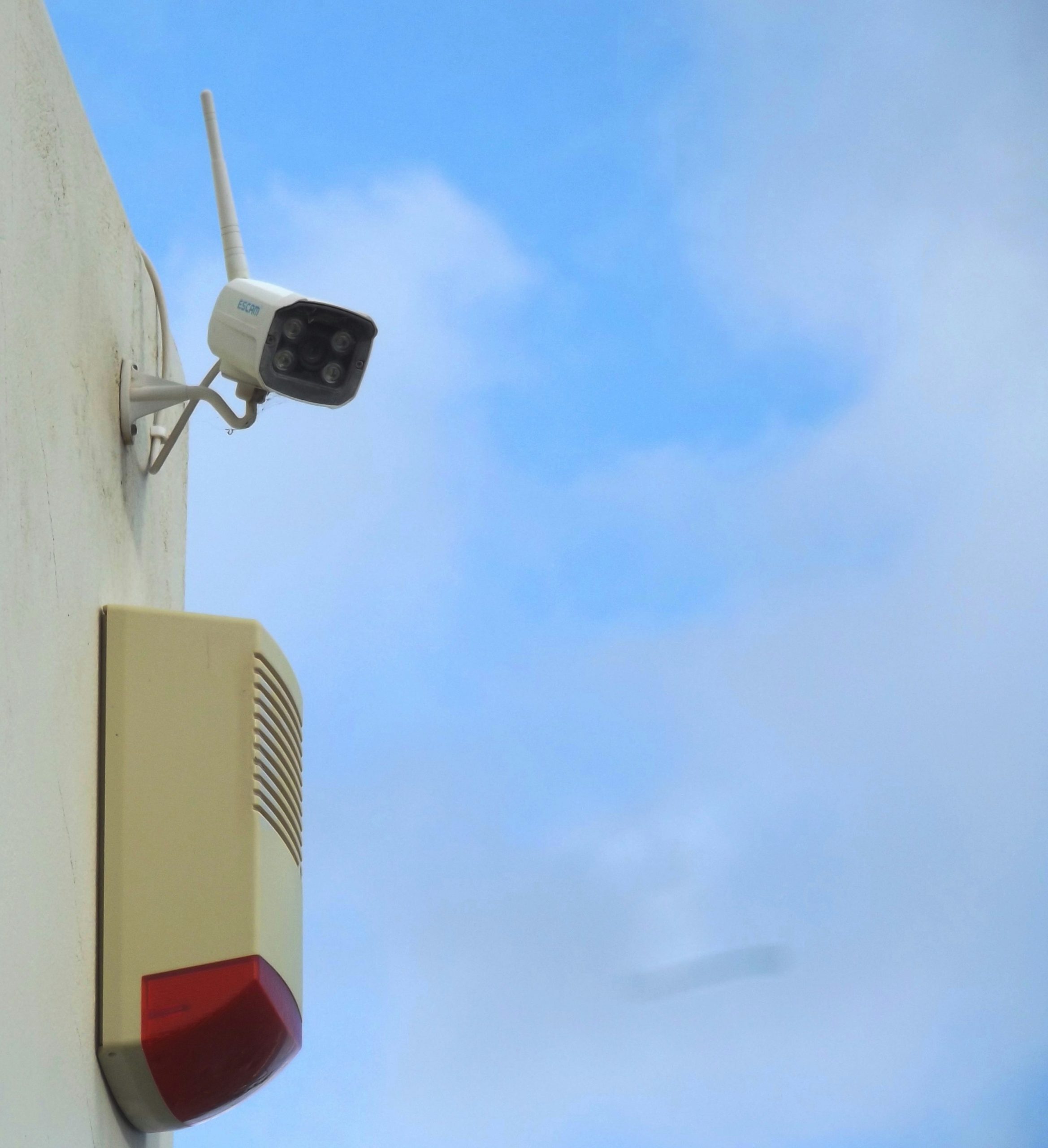 security camera installation