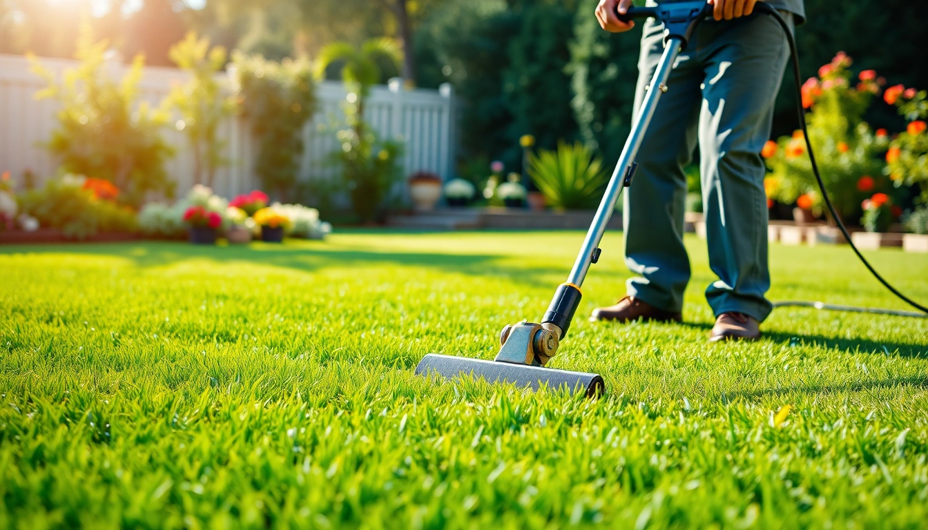 turf cleaning