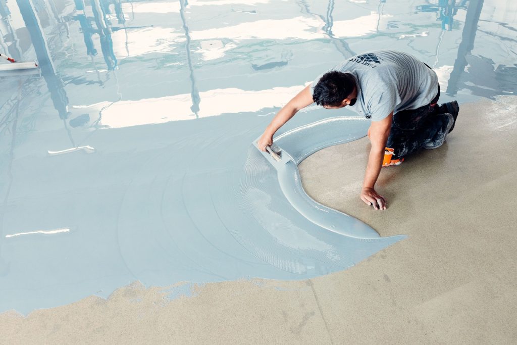 Epoxy garage floors